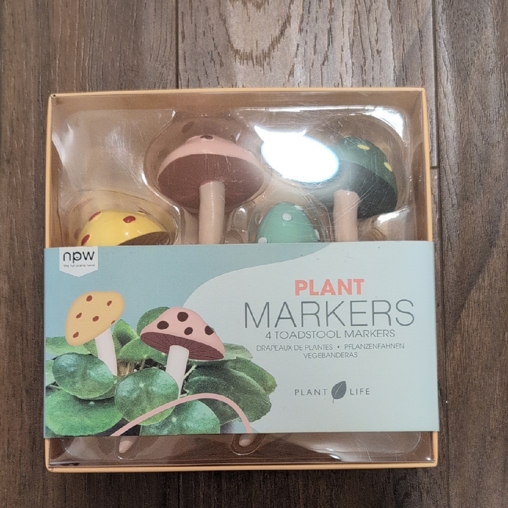 NPW Plant Markers - Toadstool Design